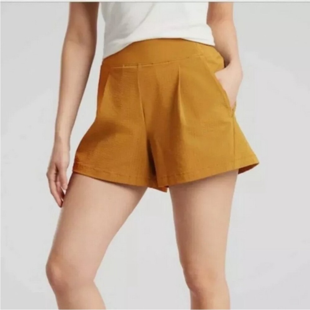 Athleta Women's Mustard Yellow Athletic Shorts